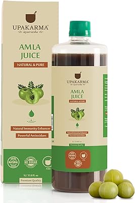 Jus d'amla ayurvédique pour renforcer l'immunité et la digestion par upakarma, sans sucre