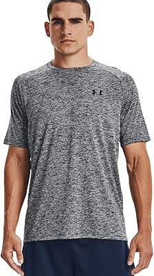 T-shirt à manches courtes et col rond under armour tech 2.0 pour hommes