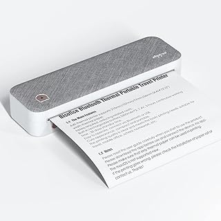 Imprimante portable peripage, imprimante de voyage bluetooth sans fil a4, imprimante thermique portable
