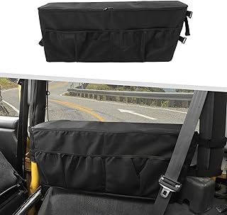 Sac de rangement de coffre jimin compatible avec jeep wrangler tj 1997-2006, côté