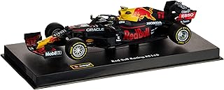 Voiture de course p progo aston martin red bull rb16b (avec casque) échelle