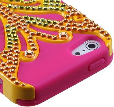 My bat diamond case hybrid butterfly housse de protection pour apple
