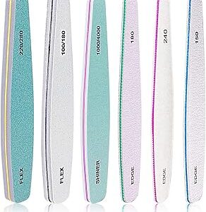 Primify 6 pièces ensemble de limes à ongles professionnelles en acrylique bloc de polissage. Shoppez futé, shoppez Diaytar Sénégal