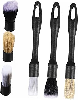 Musisaly 1 ensemble de brosses de détail, fournitures de lavage de voiture, outils