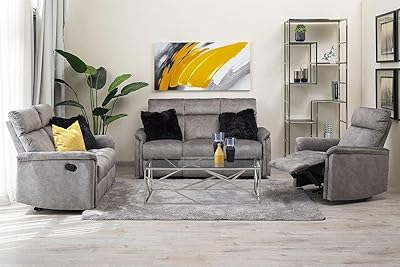 Canapé 2 places constable pan emirates l126 x l93 h102 gris