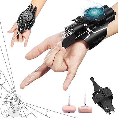 Jouet wecanz web shooter series, moulinet électrique à chaîne spider, super jeu