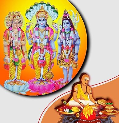 Brahma vishnu mahesh puja et yagna service en ligne du seigneur