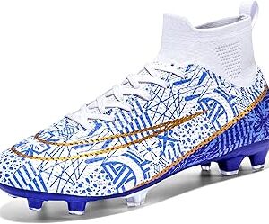 Bayvisas hommes femmes chaussures de football intérieur à lacets haute cheville. Diaytar : Des offres irrésistibles chaque jour