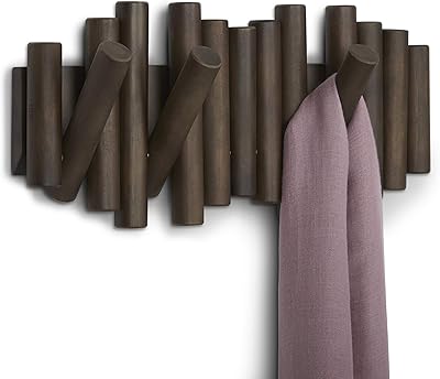 Umbra slim hub, étagère autoportante extensible, porte-serviettes de salle de bain, organisateur