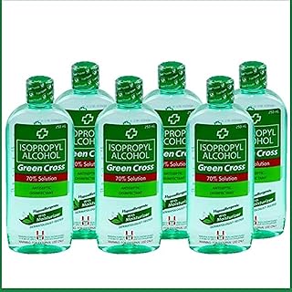 Hydratant à 70 % d'alcool isopropylique green cross 250 ml (paquet de 6)