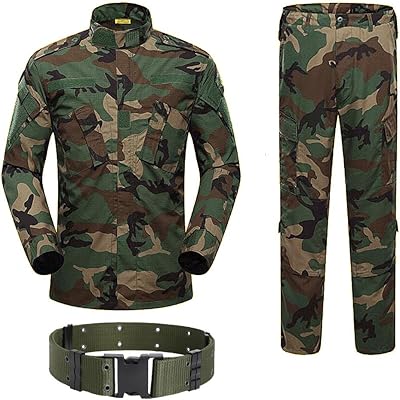 Combinaison militaire tactique h-world eu pour hommes pour la chasse et le combat
