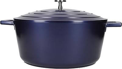 Grande cocotte masterclass avec couvercle, 5l/28 cm, fonte d'aluminium légère, sans danger