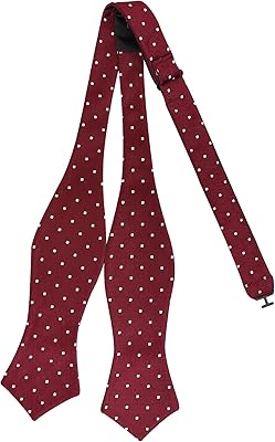 Cravate réglable pré-nouée pour homme pour mariage et soirée, bt2