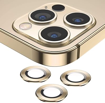 Protecteur d'objectif d'appareil photo pour iphone 13 pro max, coque d'écran en verre