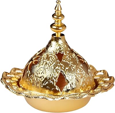 Brûleur d'encens en métal pagode fao dou, brûleur d'encens, support de brûleur d'encens