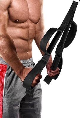 Fixation de câble pour corde triceps leosportz - corde triceps en tissu avec forte adhérence et plusieurs poignées | corde de poussée légère pour triceps de conception améliorée. Diaytar : Le choix malin des consommateurs sénégalais