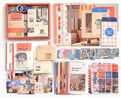 155 pièces d'autocollants esthétiques vintage pour papier de scrapbooking, ensemble de journaux d'art à pois, éphémères pour journal ginkgo, autocollants washi, cadeau de bricolage pour filles, adolescentes, enfants et femmes.. La nouvelle ère du shopping sénégalais commence avec Diaytar