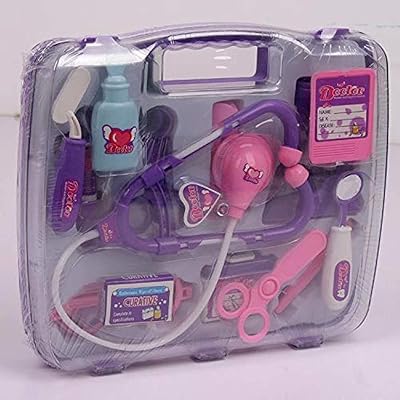 Un ensemble de 13 jouets de costume de médecin pour enfants