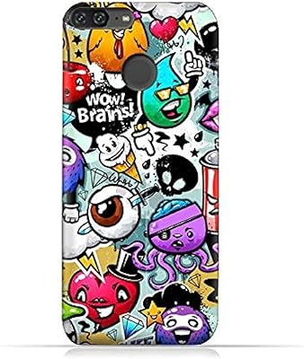 Coque de protection en silicone tpu pour huawei honor 9 lite avec bizarre
