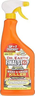 Dr. earth 8002 herbicide contre les mauvaises herbes et les graminées prêt à