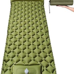 Coussin de couchage de camping auto-gonflant arabest - grand coussin de camping léger de 78,7" x 27,6" avec pompe à pied épaisse et imperméable pour le camping en plein air et la randonnée. Diaytar : La plateforme qui démocratise le shopping en ligne au Sénégal