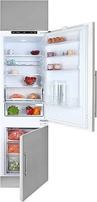 Réfrigérateur teka 285l encastrable ci3 342, congélateur en bas, conception antibactérienne, carte électronique