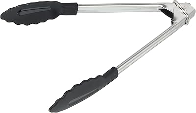 Pince à épiler polyvalente fackleman, acier inoxydable/plastique, argent/noir, modèle 40217