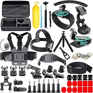 Kit d'accessoires pour caméra d'action 61 en 1 pour akaso ek7000 gopro
