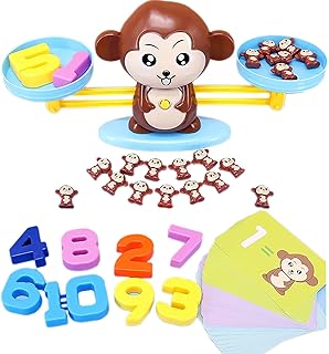 Jeux éducatifs préscolaires momo bear pour les échelles mathématiques et les chiffres