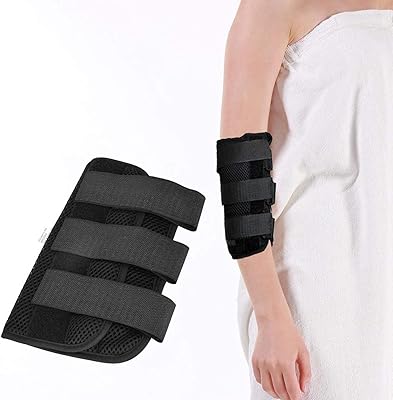Attelle de bras attelle de coude support de sommeil de nuit confortable fixation