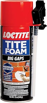 Mousse d'étanchéité isolante loctite big gaps de tite foam, 12 oz, 1 boîte