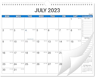 Calendrier 2021-2022 - calendrier mural mensuel 18 juillet 2021 - décembre 2022, 14,6"