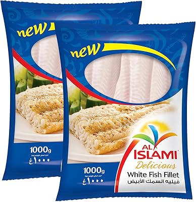 Filet de poisson blanc surgelé al islami, 2 x 1 kg