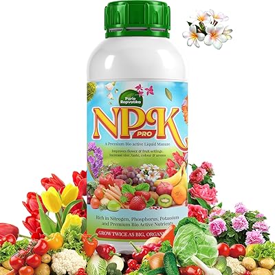 Parle ropvatika npk miracle gro engrais liquide organique tout usage (250 ml)