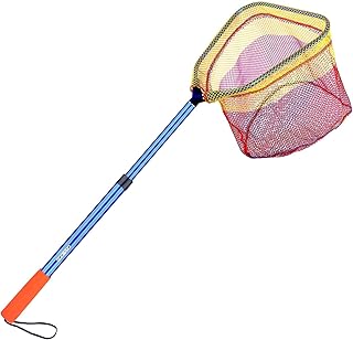 Filet de pêche pour enfants odspro avec manche télescopique d'atterrissage léger en aluminium