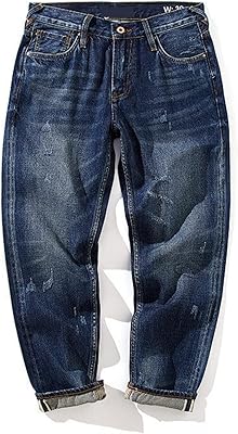 Yeprem pantalons de survêtement pour hommes, jeans déchirés pour hommes, jeans délavés d'automne