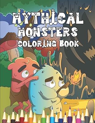 Livre de coloriage de monstres mythiques