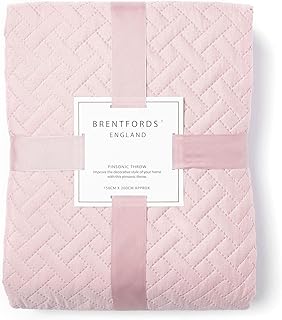Couvre-lit matelassé brentfords pensonic à motif géométrique sur une grande housse de canapé-lit