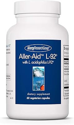 Allergy research group - allure aid l-92 - soutien saisonnier, équilibre th1/th2 - 60 gélules végétariennes – Photo produit Dakar Sénégal – Livraison rapide Allergy research group - allure aid l-92 - soutien saisonnier, équilibre th1/th2 - 60 gélules végétariennes. Comparez, choisissez, économisez sur Diaytar Sénégal