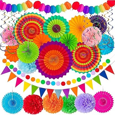 Accessoires de fête de célébration, 33 pièces de décorations de fête d'anniversaire, fournitures