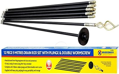 Marksman 12 pièces kit de déblocage de gouttières professionnel robuste vis