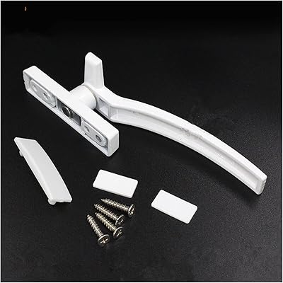 Poignée de porte en alliage d'aluminium, loquets de poignée de fenêtre à battants