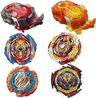Ensemble de jeu battle burst gyro blade, cadeau pour enfants garçons, 4 balles