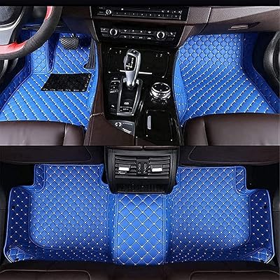 Tapis de sol de voiture en cuir sur mesure pour toyota hilux