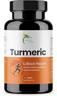 Curcumine de curcuma de zone biologique avec curcumine bioperine 700 mg avec 5