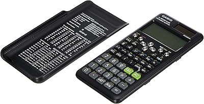 Calculatrice scientifique casio fx-991es plus 2 avec 417 fonctions et affichage, naturel
