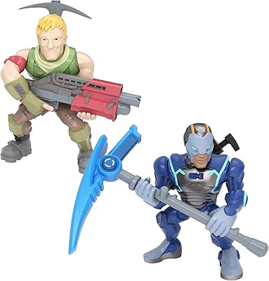 Figurine fortnite s1 2 pouces, pack double carbide & sgt jonesy, 63533