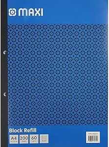 Maxi carnet, 200 feuilles a4 lignées, écriture réversible (210 x 297 mm) 60 g/m2. Diaytar : Connectez-vous aux meilleures offres