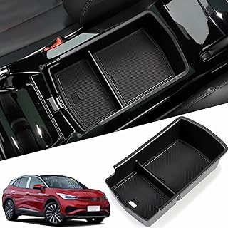 Plateau de rangement pour console centrale ceutoli compatible avec volkswagen id.4