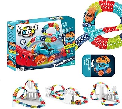 Jouets de rampe de voiture de course à 6 couches pour les enfants